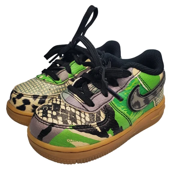 Nike Air Force 1 City Of Dreams Green Size 7c CV2417-002 - Picture 2 of 8